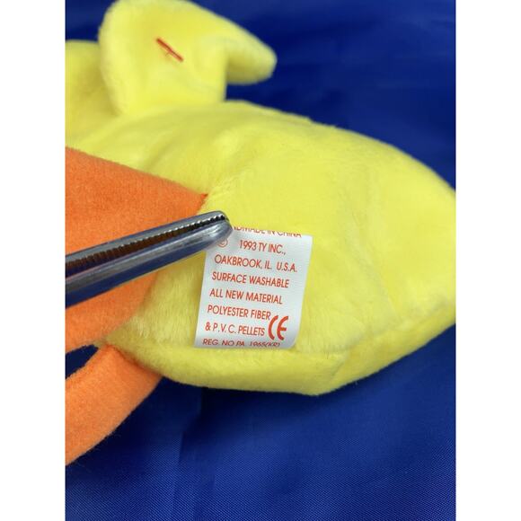 Ty Beanie Babies Bundle (3pcs) Quackers In 3 Sizes Buddy Baby And Teenie Beanie - Picture 11 of 16